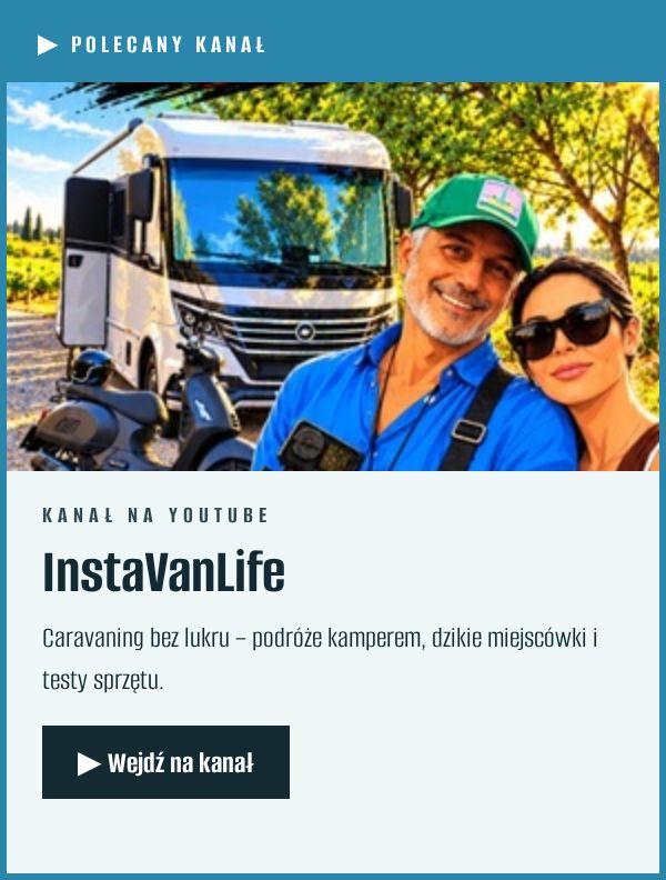 InstaVanLife – kanał o podróżach kamperem na YouTube